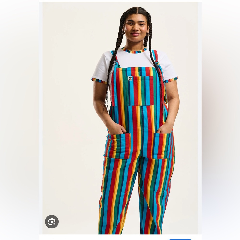 Lucy & Yak Dungarees DISCONTINUED PRINT Size UK 22/ US 20